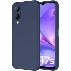 Vivo Y17S Kılıf Içi Telefonu Çizmeyen Kadife Kaplı Dışı Soft Yapılı Esnek Lansman Kapak Ryc/mara