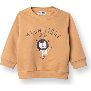 Hellobaby Erkek Bebek Sweatshirt Bisiklet Yaka Uzun Kol