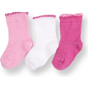 Hellobaby Kız Bebek 3lü Soket Çorap