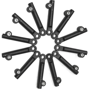 20/24/26 inçlik Bisiklet Çamurlukları için 12 adet Bisiklet Çamurluk Destek Uzatma Manşonu, Bisiklet Çamurluğu Bağlantı Çubuğu (Yurt Dışından)