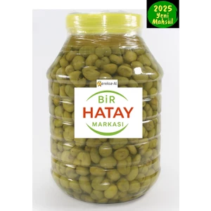 Gerekseal Ev Yapımı Kırma Yeşil Zeytin, 5 kg Yeni Mahsül