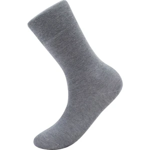 Açık Gri Pamuklu  Çorap