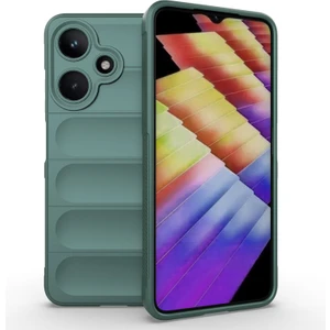 Infinix Hot 30I Kılıf Içi Kadife Dolgulu Dalga Tutma Haznelli Premium Tpu Silikon Kapak Ryc/etnik