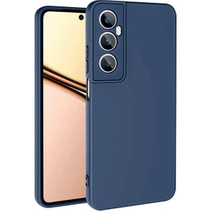 Realme C65 4g Kılıf Içi Telefonu Çizmeyen Kadife Kaplı Dışı Soft Yapılı Esnek Lansman Kapak Ryc/mara