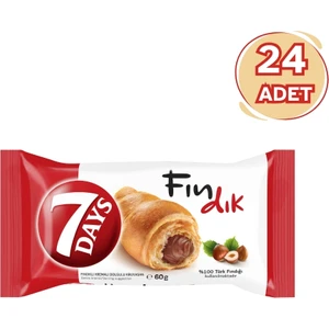 Fındıklı Kruvasan 60 gr - 24 Adet