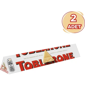 Beyaz Çikolata 100 gr - 2 Adet (2 x 100 gr)