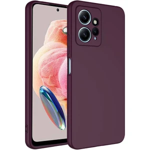 Royal Case Redmi Note 12 4g Kılıf Içi Telefonu Çizmeyen Kadife Kaplı Dışı Soft Yapılı Esnek Lansman Kapak Ryc/mara