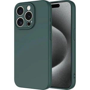 iPhone 15 Pro Kılıf Içi Telefonu Çizmeyen Kadife Kaplı Dışı Soft Yapılı Esnek Lansman Kapak Ryc/mara