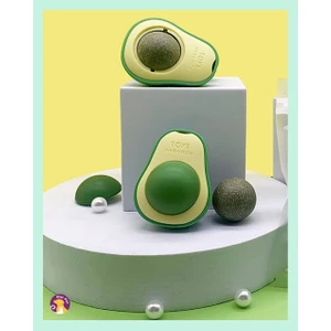 Elar Aksesuar Avokado Catnip Avokado Kedi Otu Topu Avokado Kedi Nanesi Oyuncağı