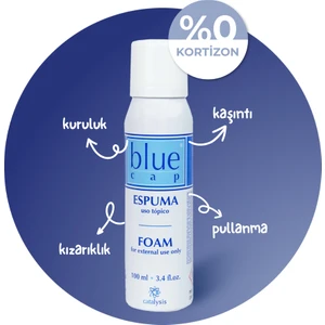 BLUE CAP Köpük Nemlendirici 100 ML - Kortizonsuz