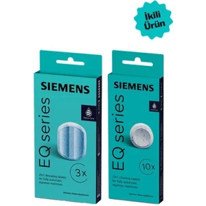 2’li Avantajlı Paket Sıemens Kireç Temizleme Tableti & Sıemens Temizleme Tableti