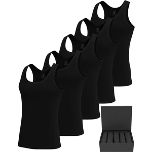 Premium 5’li Erkek Atlet Süprem - Hediye Kutulu, %100 Pamuk, Ultra Yumuşak Kumaş, Rahat Kalıp, Etiketsiz ve Kaliteli Iç Giyim