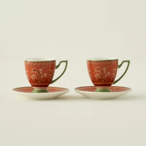 Ethnic 2'li Kahve Fincanı Seti (90 Cc)