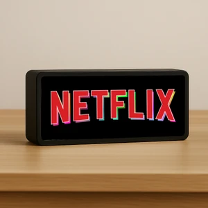 Netflix LED Lamba & Masa Lambası & Gece Lambası