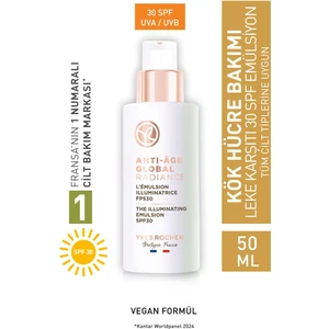 Yves Rocher Leke Ve Yaşlanma Karşıtı Bitkisel Kök Hücre Bakımı Anti-age Global Radiance- Vitamin E - 30 Spf Krem