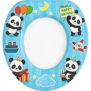 Yumuşak Çocuk Klozet Kapağı Adaptörü – Kaymaz, Renkli Desenli, Tuvalet Eğitici Koltuk