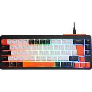 Emachines EAK810 Oyuncu Klavyesi Rainbow Aydınlatma Mini Klavye Türkçe Q Gaming Klavye
