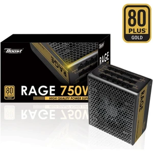 BST-ATX750G "RAGE" 750w 80+ GOLD Full Modüler 12cm Fanlı ATX Power Supply