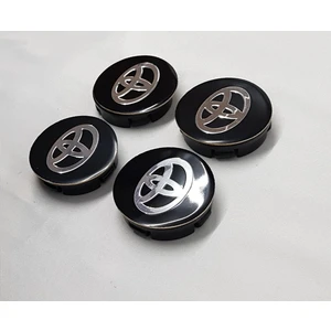 Jant Göbeği Toyota 58/55(55YUVA Için) 4lü Set Siyah