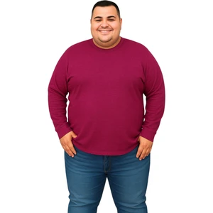 Erkek Büyük Beden Oversize Uzun Kollu T-Shirt 3xl 4xl 5xl 6xl 7xl 8xl 9xl
