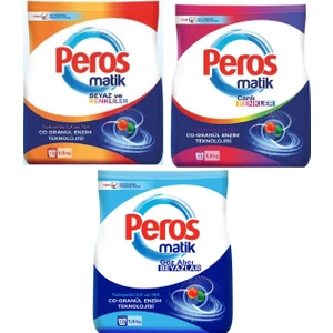 Matik 3 x 1500 kg Toz Deterjan