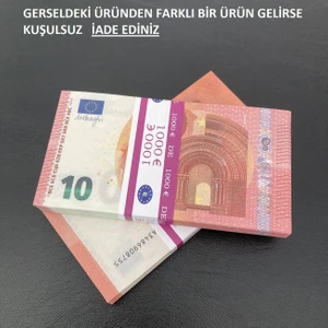 100 adet 10 euro geçersiz eğlence oyun şaka  