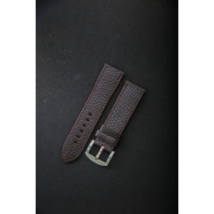 Hakiki Deri 24MM Akıllı Pimli Saat Kordonu