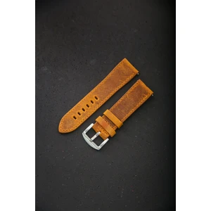 Hakiki Deri 24MM Akıllı Pimli Saat Kordonu