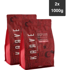 Kaave Roastery Crema Gusto Espresso Çekirdek Kahve 1.000 gr x 2 Paket