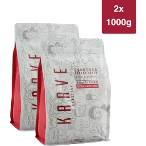 Kaave Roastery Grande Gusto Espresso Çekirdek Kahve 1.000 gr x 2 Paket