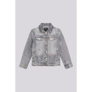 Bg Store Kız Çocuk Grı Ceket