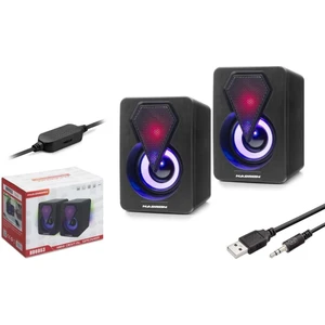 HD6053 Laptop/masaüstü Bilgisayar Speaker 1+1 Siyah