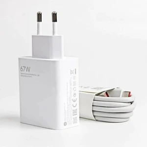 67 W Hızlı ve Turbo Şarj Aleti Tüm Type-C Girişli Telefonlara Uyumlu 3 Kat Hızlı Şarj