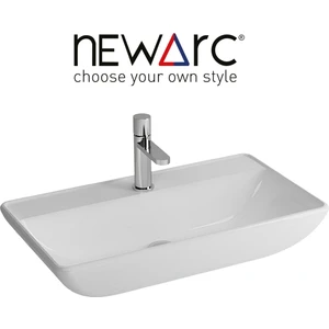 Domino Tezgah Üstü Lavabo  Batarya Deilkli 5019BT