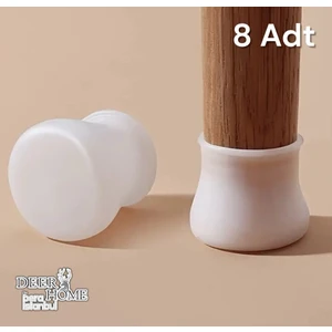 Masa Sandalye Ayak Koruyucu 8'li Silikon Ev Eşyaları Koruma Aparatı Parke Seramik Çizmez Masa Ayağı