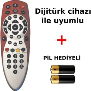 Dijitürk Hd Cihaz Uyumlu Kumanda