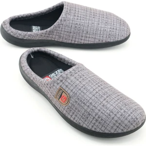 Erkek Kışlık Pu Rahat Taban Ev Bahçe Gondol Terlik