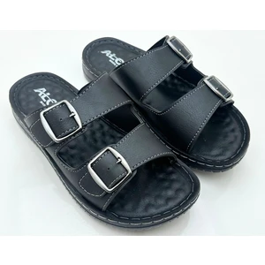 Çift Toka Masajlı Günlük Erkek Terlik