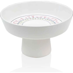 The Mia Spring Ayaklı Meyvelik Pembe 23X14 cm