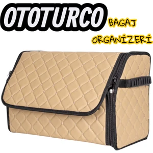 Bagaj Organizeri(Bagaj Düzenleyici),bagaj Çantası,premium Araç Içi Düzenleyici(Bej)