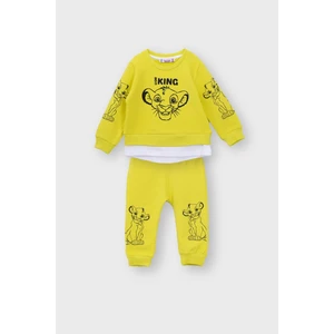 Lion King Bebek Eşofman Takımı (Aslan Desenli) 1-3 Yaş