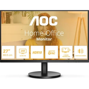 Aoc 27" U27B3M 60HZ 4ms HDMI Dp UHD Va Monitör