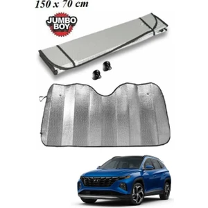 Araba Ön Cam Güneş Şemsiyesi Araç Içi Cam Vantuzlu Katlanır Güneşlik Koruyucu Perde 150 cm x 70 cm