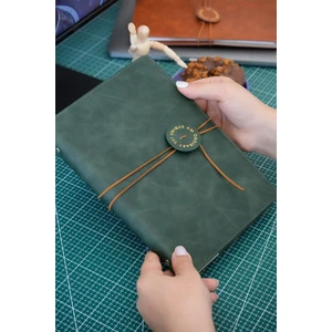 Victoria's Journals A5 Mekanizmalı Vegan Kapaklı DEFTER.100 Gr. 160 Sayfa.çizgili