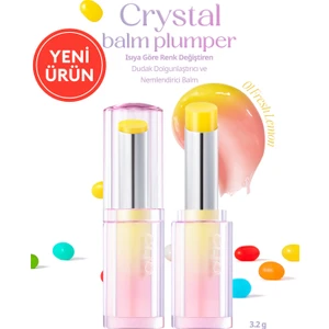 Isıya Göre Renk Değiştiren Dudak Dolgunlaştırıcı Balm Clıo Crystal Balm Plumper (01 Fresh Lemon)