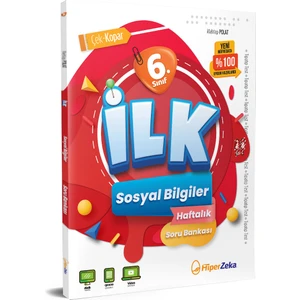 Hiper Zeka Yayınları 2026 6. Sınıf Ilk Sosyal Bilgiler Haftalık Soru Bankası