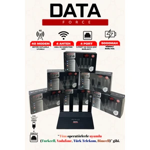 Sim Kartlı Taşınabilir Modem 5000MAH – 4 Portlu, Hızlı Wi-Fi, Güçlü Çekim & Uzun Pil Ömrü
