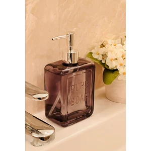 Cam Sıvı Sabunluk – 500 ml (Renk Seçenekli)