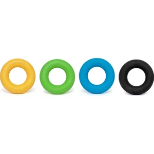 4 Sertlikte Silikon El Bilek Parmak Güçlendirme  Ameliyat Sonrasi El Stres Egzersiz Topu 4’lü El Egzersiz Halkası