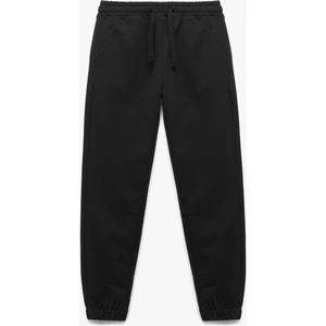 Beli Lastikli Cepli Basic Jogger Eşofman Altı